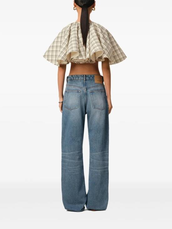  아미 반팔 티셔츠 E25FTP354WV0074 beige - AMI