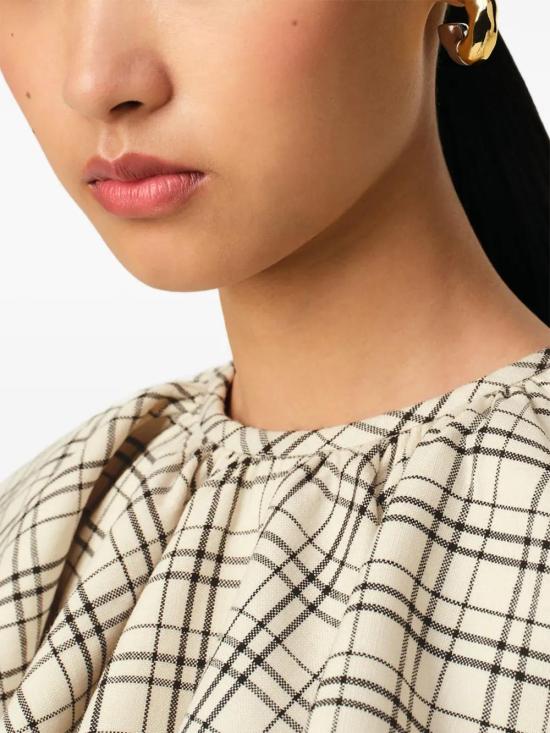  아미 반팔 티셔츠 E25FTP354WV0074 beige - AMI