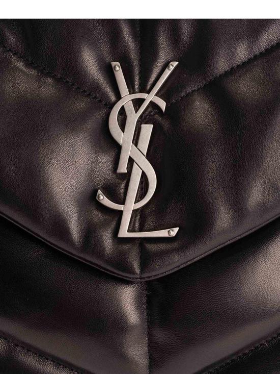 26FW 생로랑 루루 푸퍼 미디움 숄더백 5774751EL001000 BLACK - SAINT LAURENT