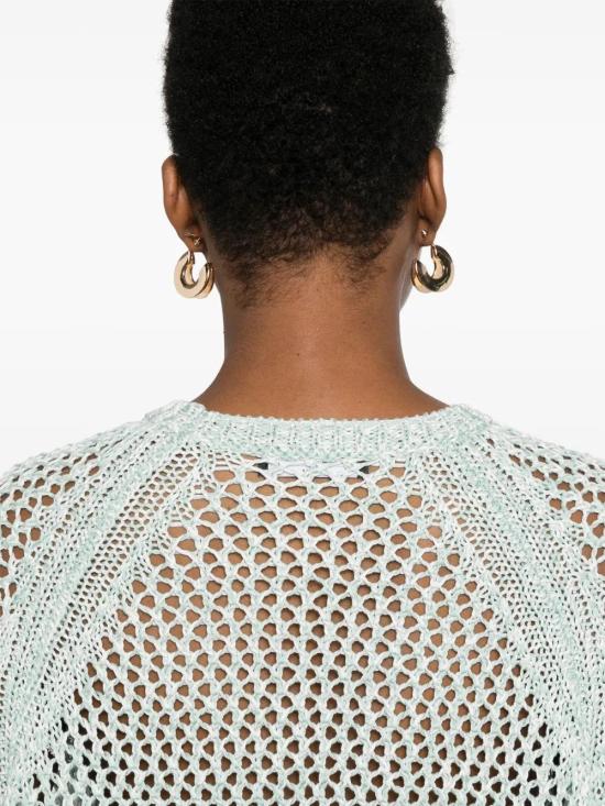  파비아나 필리피 스웨터 MAD275F117L383 green - FABIANA FILIPPI