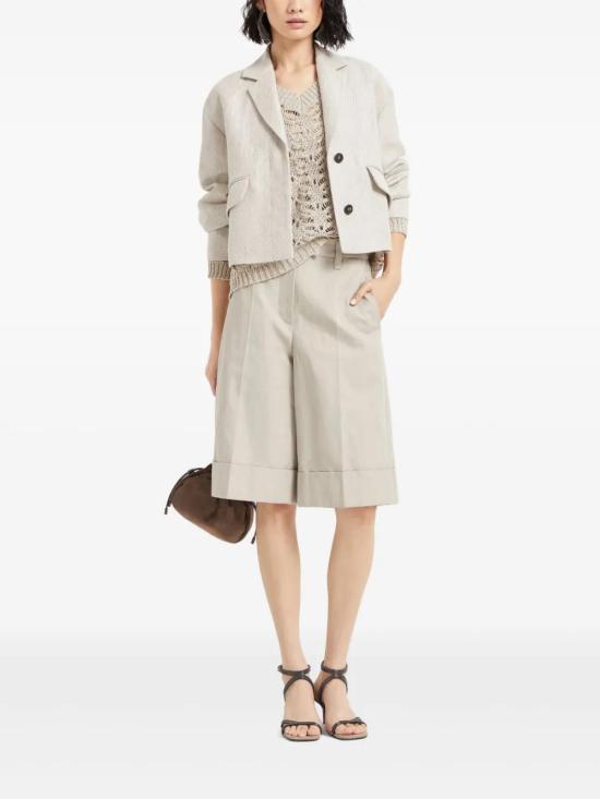  브루넬로 쿠치넬리 스웨터 MGD562302C3677 beige - BRUNELLO CUCINELLI