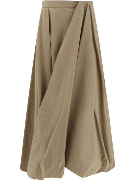  브루넬로 쿠치넬리 미디 스커트 M0F79G3812C2871 beige