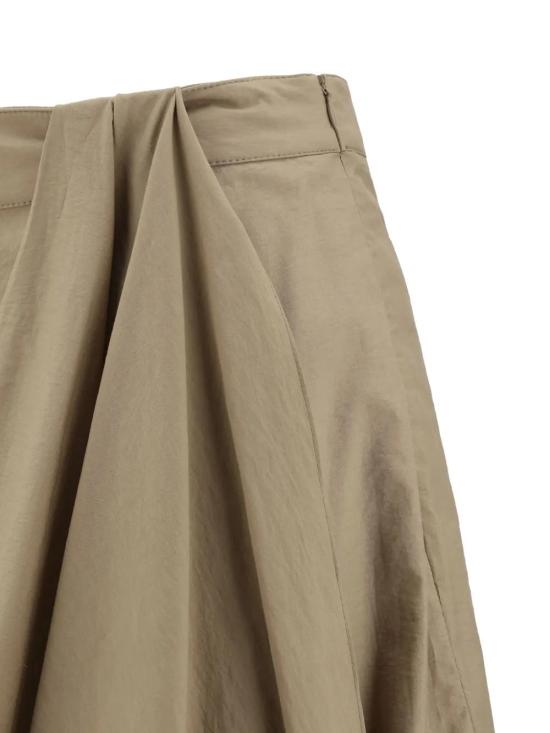  브루넬로 쿠치넬리 미디 스커트 M0F79G3812C2871 beige - BRUNELLO CUCINELLI