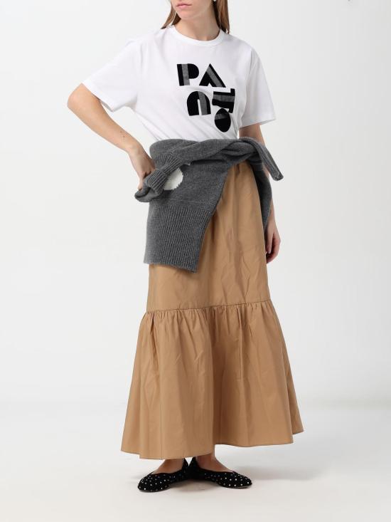 24FW 파투 반팔 티셔츠 JE1199999 001W White - PATOU