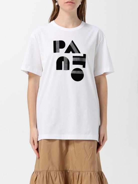 24FW 파투 반팔 티셔츠 JE1199999 001W White