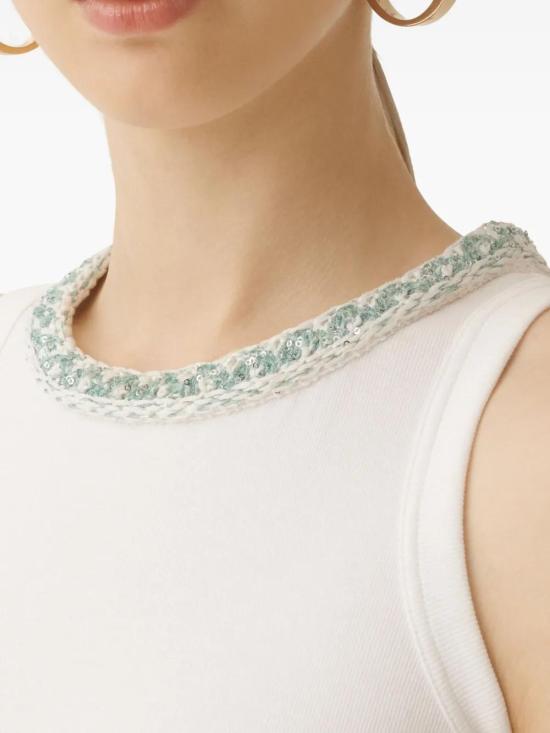  파비아나 필리피 민소매 티셔츠 JED275F604L4540000 - FABIANA FILIPPI