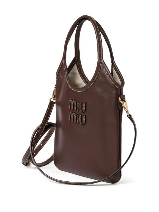  미우미우 토트백 5BA281VOLNACRW coffee - MIU MIU