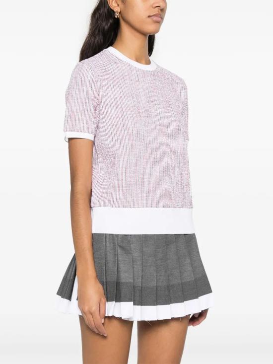  톰브라운 반팔 티셔츠 FJS206AJ0184 - THOM BROWNE