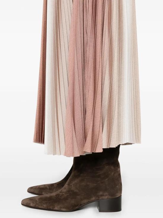  에르노 미디 스커트 GN000039D12676 brown - HERNO