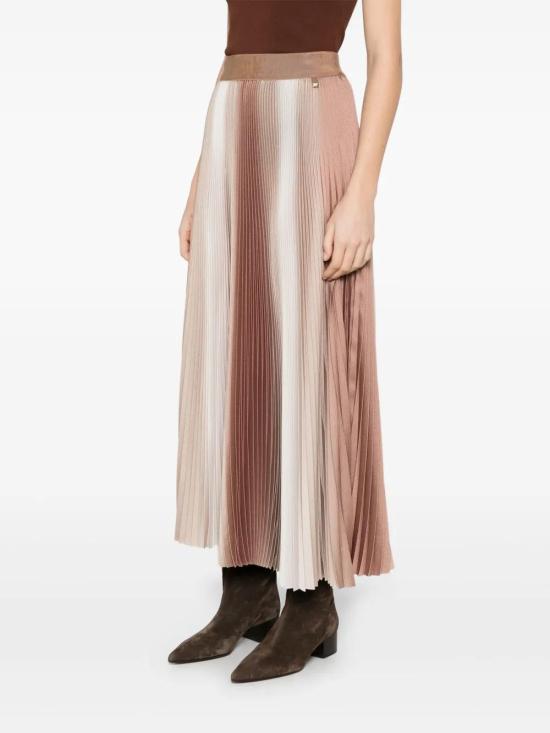  에르노 미디 스커트 GN000039D12676 brown - HERNO