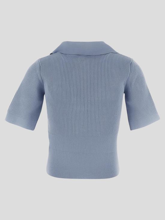 25SS 파투 반팔 티셔츠 KN2488071 639B Pearl blue - PATOU