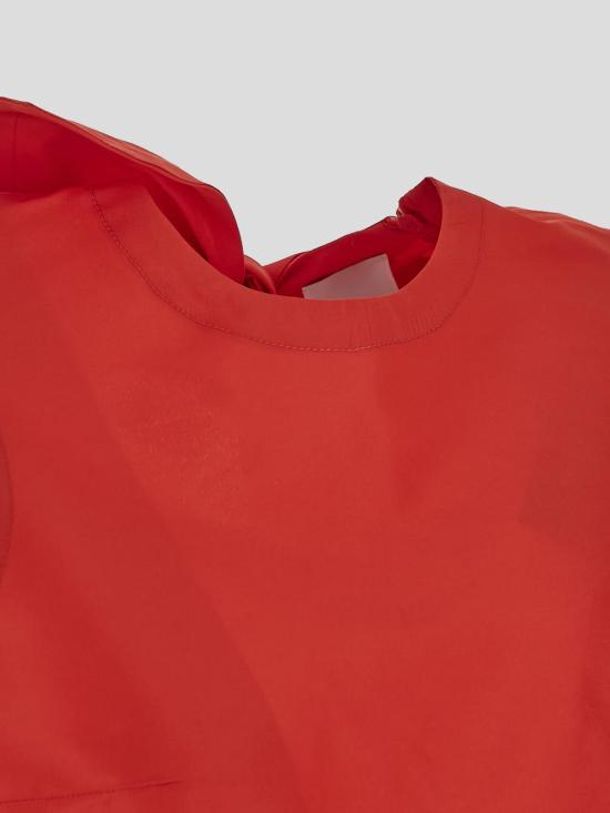 25SS 파투 민소매 티셔츠 TO1610186 310R Lipstick red - PATOU