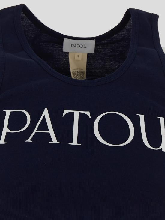 25SS 파투 민소매 티셔츠 JE0159994 699N Blue - PATOU