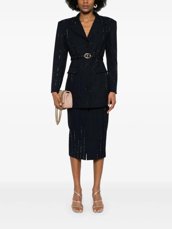  셀프 포트레이트 미디 스커트 SS25152MSK - SELF PORTRAIT