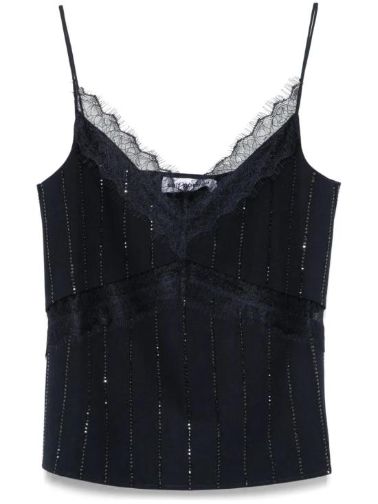  셀프 포트레이트 민소매 티셔츠 SS25152T