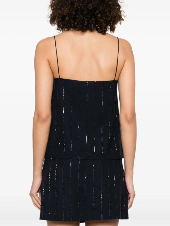  셀프 포트레이트 민소매 티셔츠 SS25152T - SELF PORTRAIT