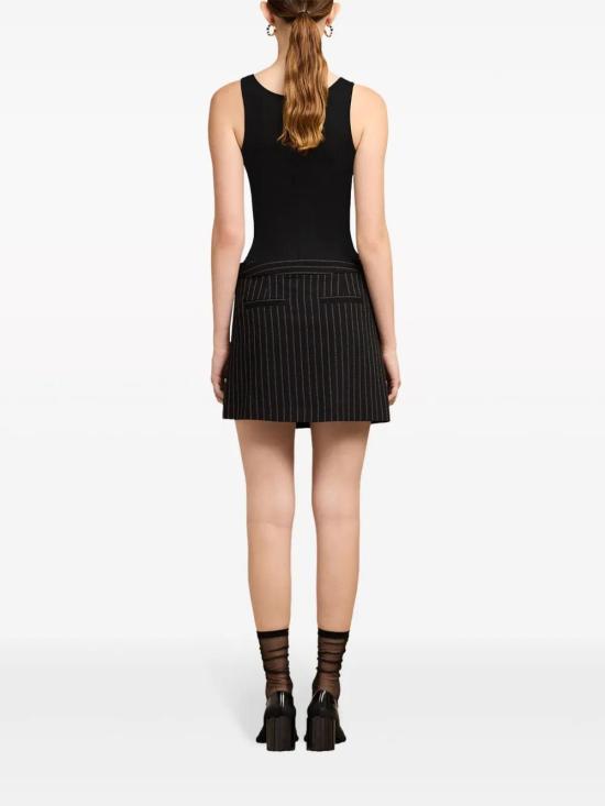  아미 민소매 티셔츠 E24FTK034JE0055 black - AMI