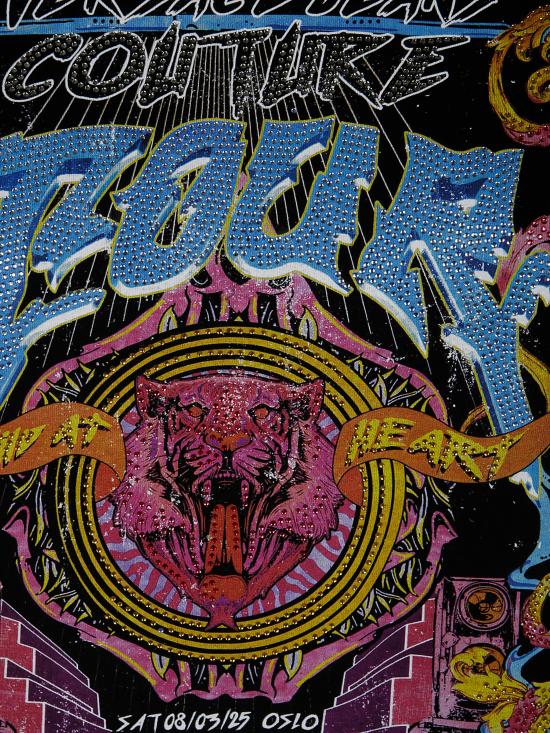 25SS 베르사체 반팔 티셔츠 78 HAHC03 CJ01C 899 BLACK - VERSACE