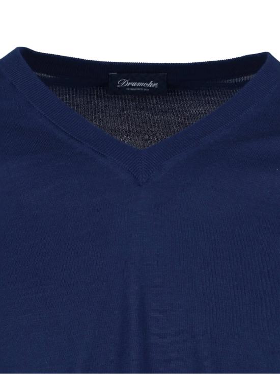 25SS 드루모어 스웨터 D0GN481 770 Blue - DRUMOHR