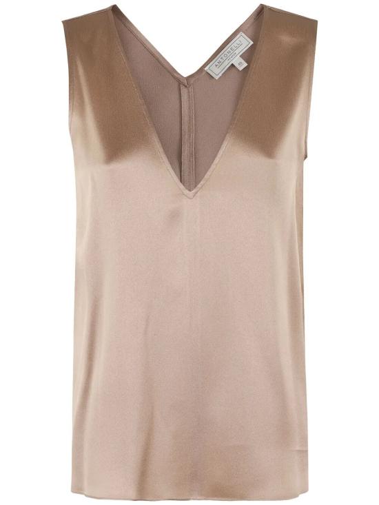 25SS 안토넬리 피렌체 민소매 티셔츠 J5808N 794 225 LIGHT BROWN - ANTONELLI FIRENZE