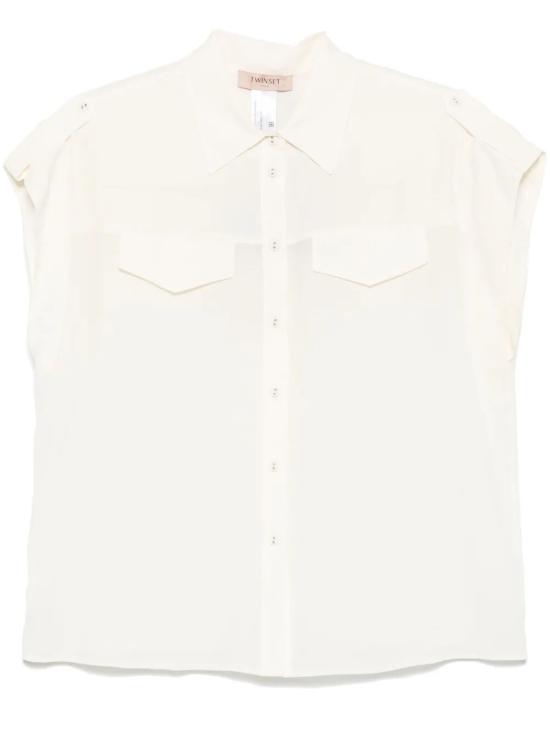 25SS 트윈셋 셔츠 251TP2501 00282 SNOW - TWINSET