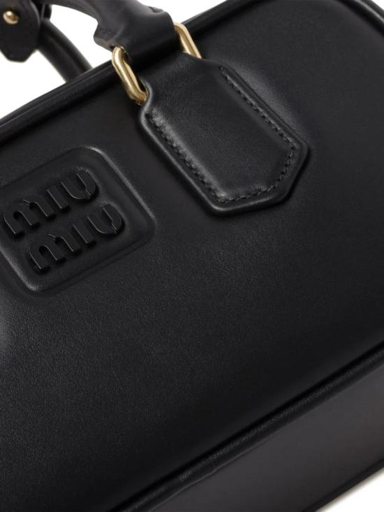  미우미우 토트백 5BB142VOOO2F8K black - MIU MIU