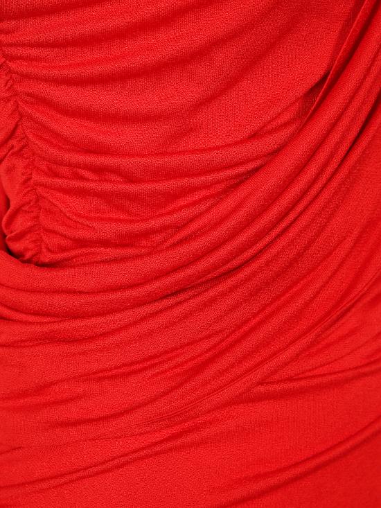 25SS 블루마린 롱 원피스 P522A644A N0313 LIPSTICK RED - BLUMARINE