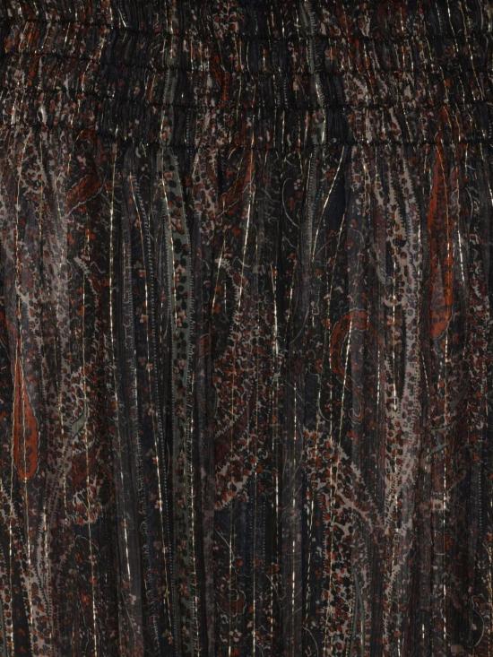 25SS 생로랑 롱 원피스 819898 Y3K61 4052 MULTICOLORE FONCE - SAINT LAURENT