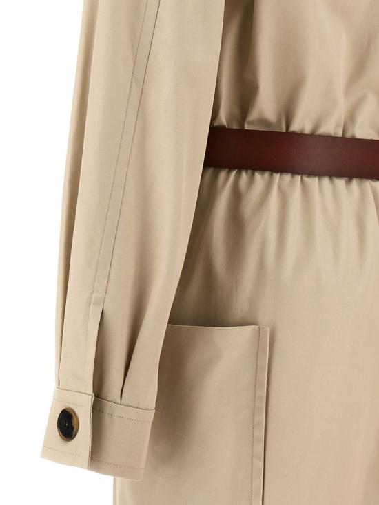  생로랑 원피스 786557Y3A999257 Beige - SAINT LAURENT