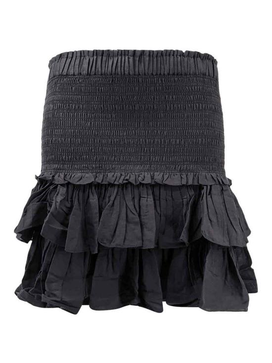  이자벨마랑에뚜왈 미디 스커트 JU0022FCB3J04E01BK Black