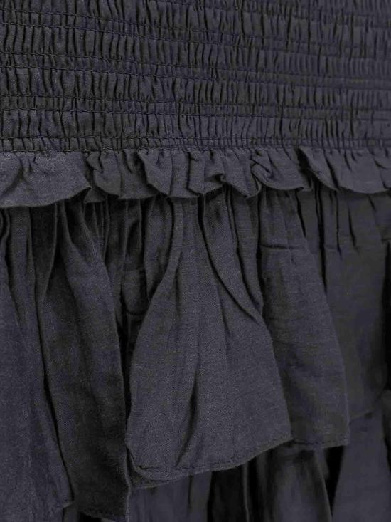  이자벨마랑에뚜왈 미디 스커트 JU0022FCB3J04E01BK Black - ISABEL MARANT ETOILE