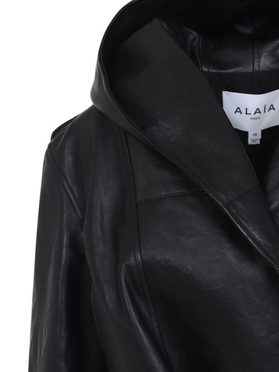 25SS 알라이아 자켓 AA9V0428L008A 995 Black - ALAIA