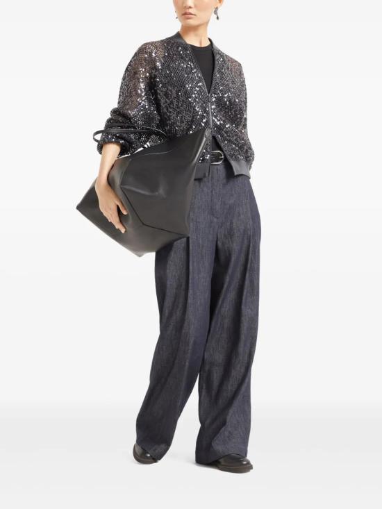  브루넬로 쿠치넬리 봄버 자켓 MRTR20916CYD30 - BRUNELLO CUCINELLI