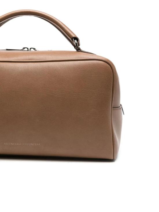  브루넬로 쿠치넬리 숄더백 MBDAD2632C7495 brown - BRUNELLO CUCINELLI