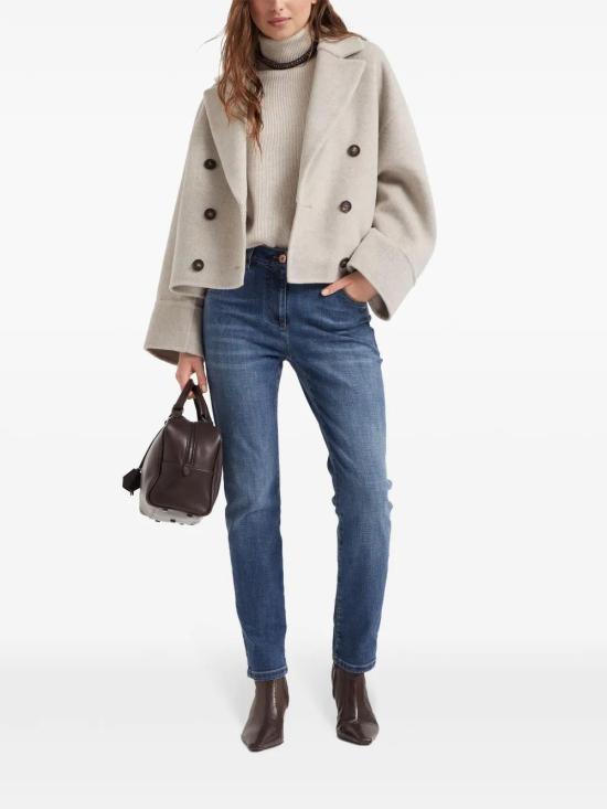  브루넬로 쿠치넬리 데님 팬츠 MB065P5679C8339 - BRUNELLO CUCINELLI