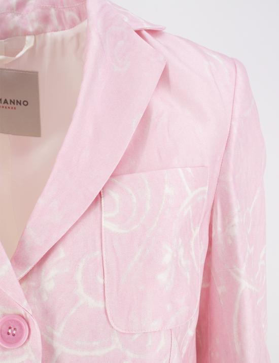 25SS 에르마노 피렌제 코트 D46EI024EC6 MFA11 ROSA WHITE - ERMANNO FIRENZE