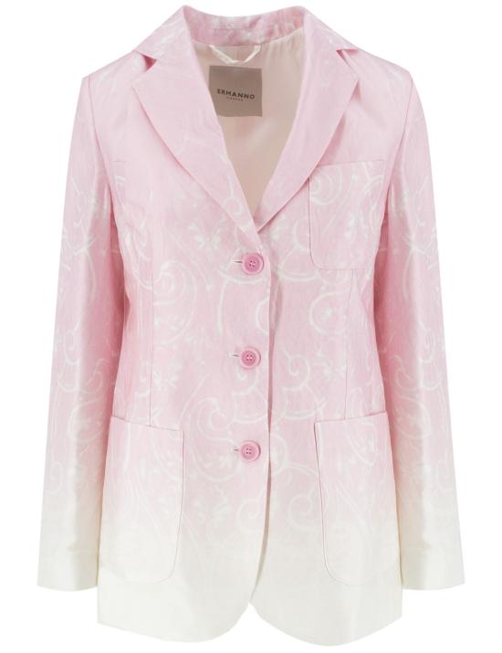 25SS 에르마노 피렌제 코트 D46EI024EC6 MFA11 ROSA WHITE