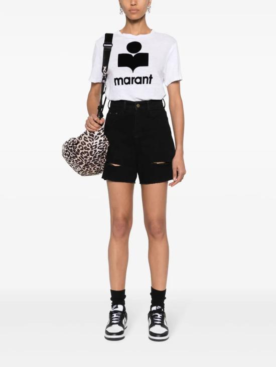 25SS 이자벨마랑에뚜왈 반팔 티셔츠 24PTS0001FB A1N09E 20WH WHITE - ISABEL MARANT ETOILE