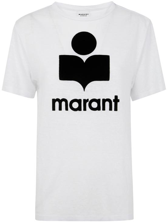 25SS 이자벨마랑에뚜왈 반팔 티셔츠 24PTS0001FB A1N09E 20WH WHITE - ISABEL MARANT ETOILE