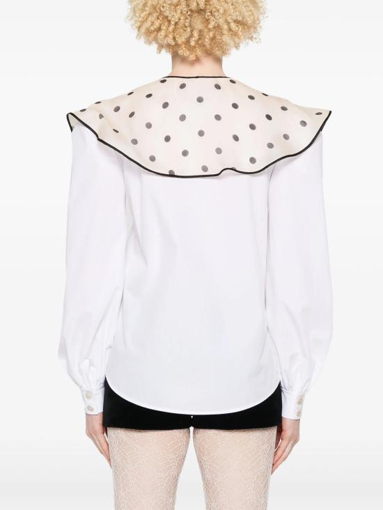 25SS 발렌티노 가라바니 블라우스 6B3AB7B35A6 0BO White - VALENTINO GARAVANI