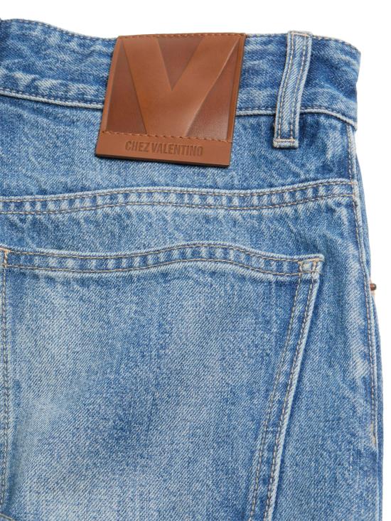 25SS 발렌티노 가라바니 데님 팬츠 6B3DD18U94U 558 Medium blue denim - VALENTINO GARAVANI