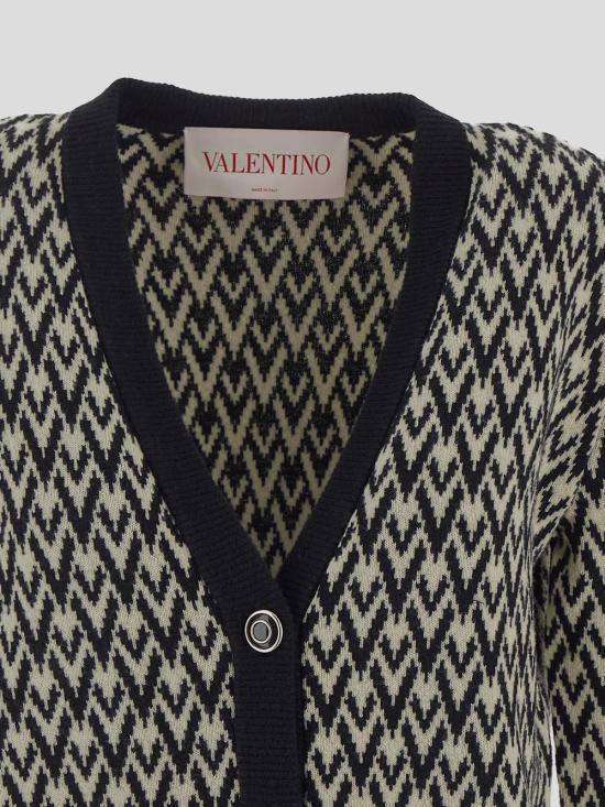 25SS 발렌티노 가라바니 후드 티셔츠 6B3KA09A929 REX CREMA NERO - VALENTINO GARAVANI