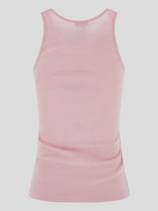 25SS 파투 민소매 티셔츠 JE0159994 457P Primrose Pink - PATOU