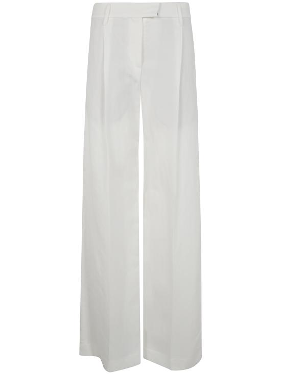 25SS 브루넬로 쿠치넬리 스트레이트 팬츠 MH126P8884 C600 WHITE - BRUNELLO CUCINELLI