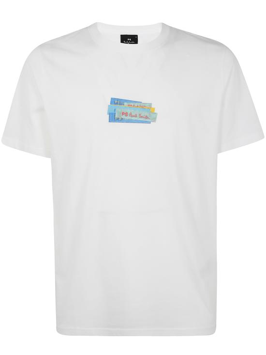 25SS PS 바이 폴스미스 반팔 티셔츠 M2R 011R PP5128 01 WHITE - PS BY PAUL SMITH