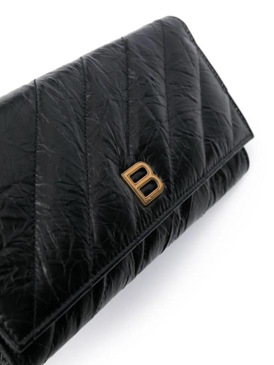  발렌시아가 지갑 781723210J1 black - BALENCIAGA