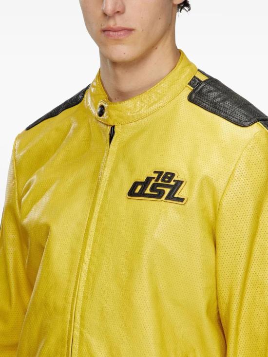  디젤 가죽 자켓 A166810AKBA - DIESEL