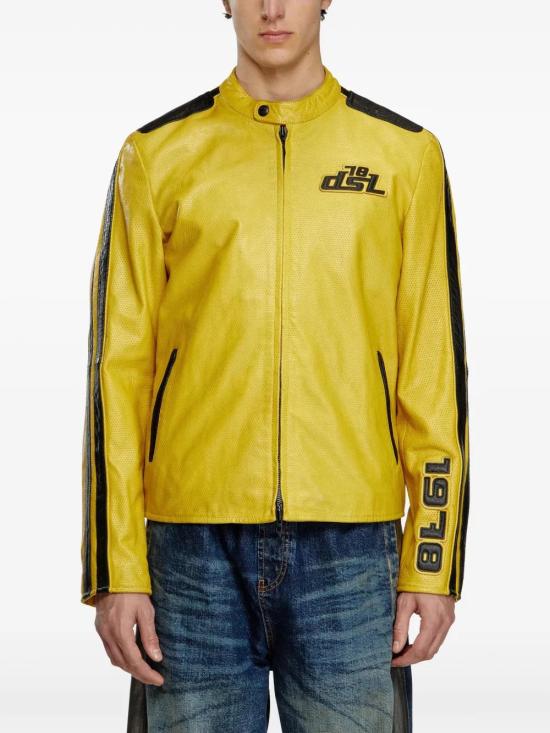  디젤 가죽 자켓 A166810AKBA - DIESEL