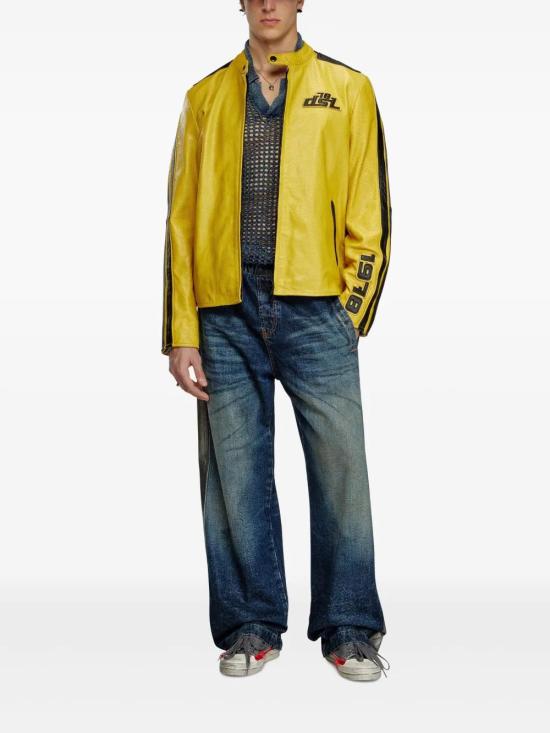  디젤 가죽 자켓 A166810AKBA - DIESEL