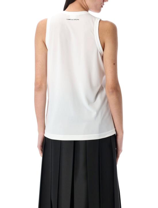 25SS 꼼데가르송 민소매 티셔츠 GOT003051 2 Bianco - COMME DES GARCONS